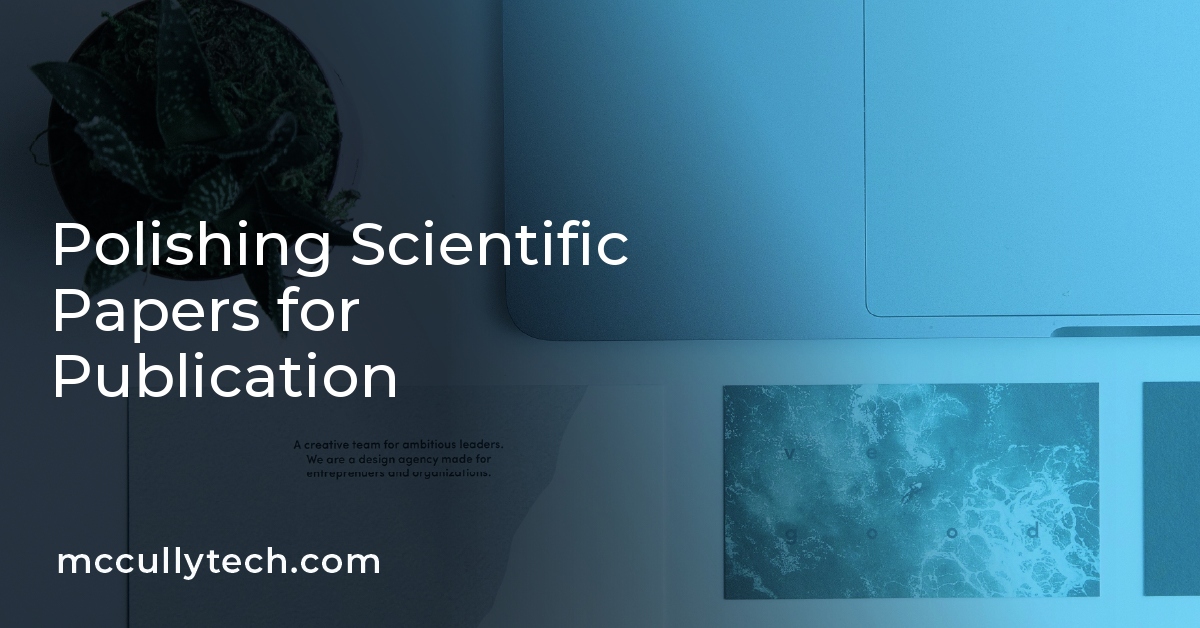 Polishing Scientific Papers for Publication